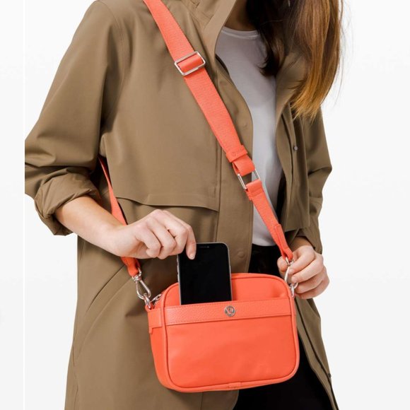 Lululemon Now and Always Crossbody Mini in Brick Orange - Picture 4 of 14